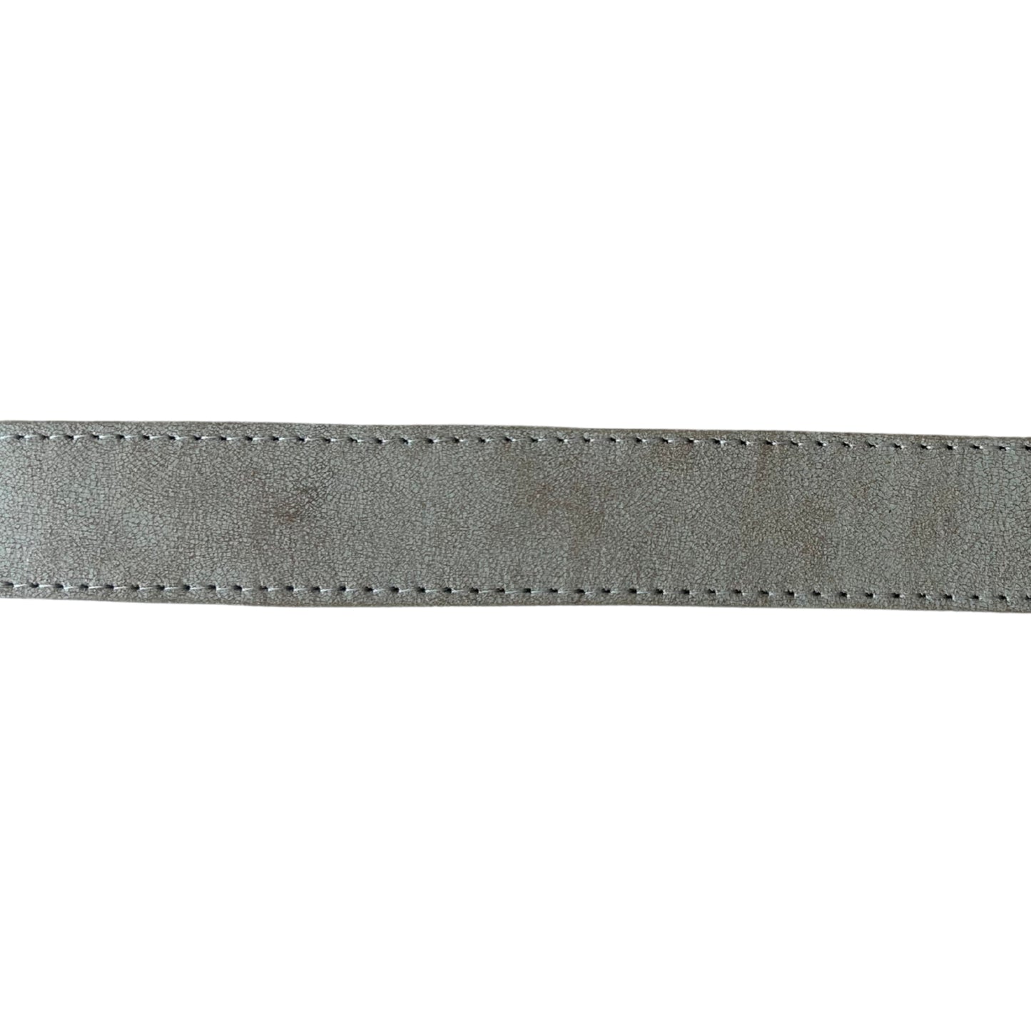 Cinturon De Cuero Personalizado - Hebilla Agusta Plata