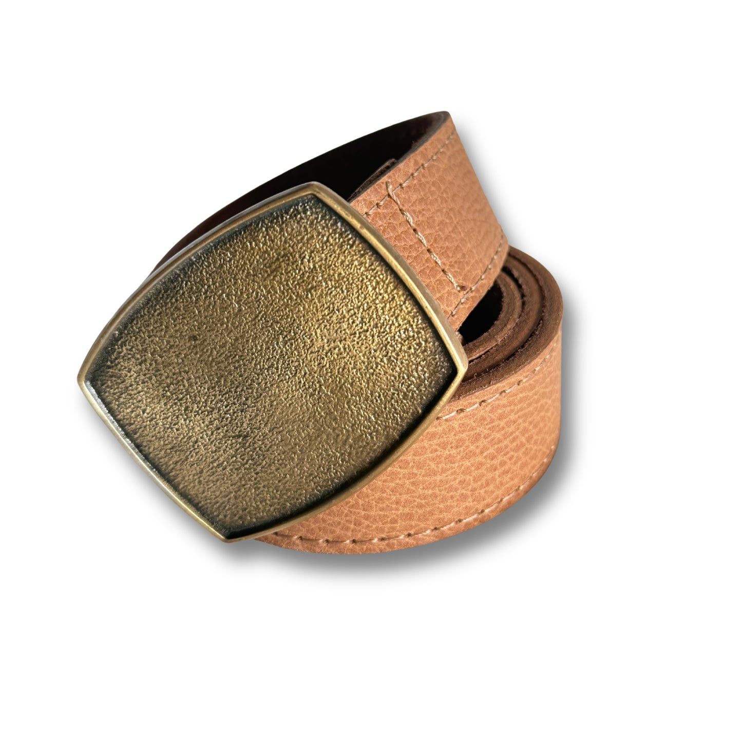 Cinturón de cuero Café Claro | WM Leather