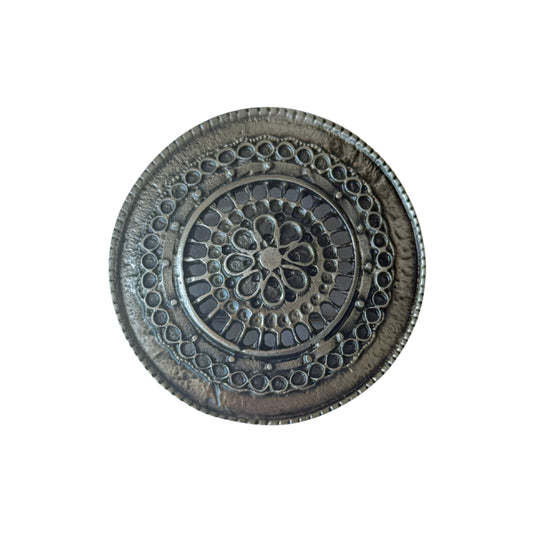 Cinturon De Cuero Personalizado - Hebilla Florencia Plata