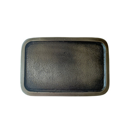 Cinturon De Cuero Personalizado - Hebilla Josefa Plata