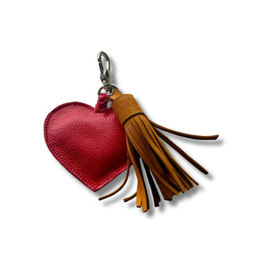 Llavero de cuero Corazón | WM Leather