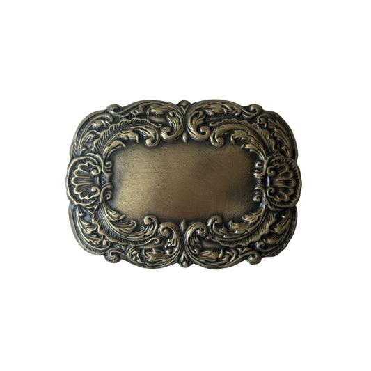 Cinturon De Cuero Personalizado - Hebilla Sofia Dorada