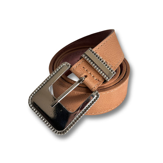 Cinturón de cuero Café Claro | WM Leather